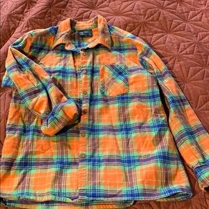 The Vermont flannel co orange flannel